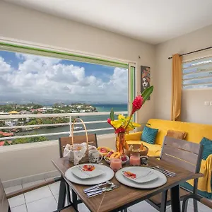  Appartement T2 Vue 180° Avec Piscine Pour Sunset Lovers Martinique